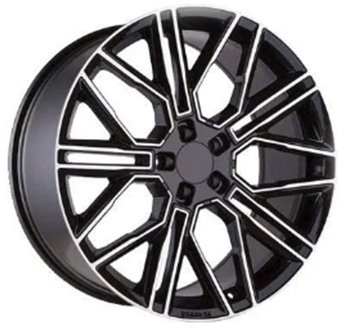 Диски Khomen Wheels KHW2101 (Range Rover) Black-FP matt